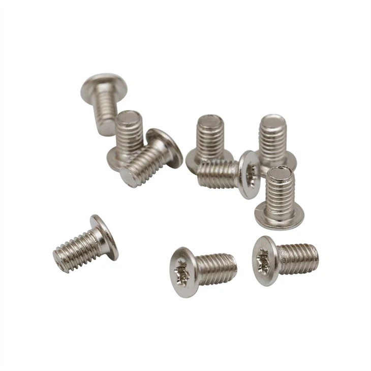 Stainless steel torx thin flat head machine screw M3X6