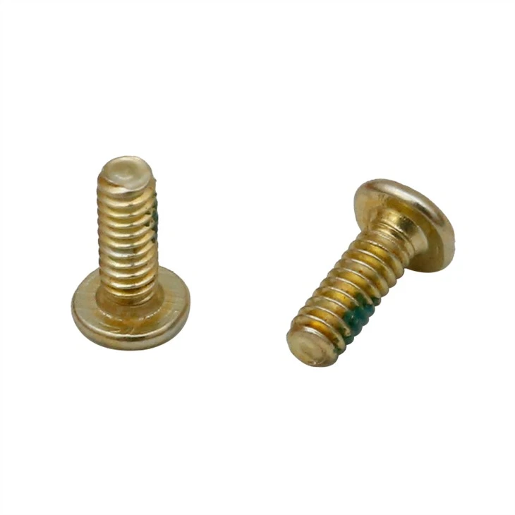 Phillips yellow pan head micro screw