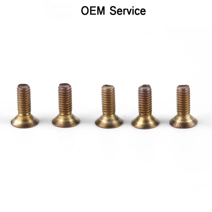 Cooper Plating Countersunk Head Screw