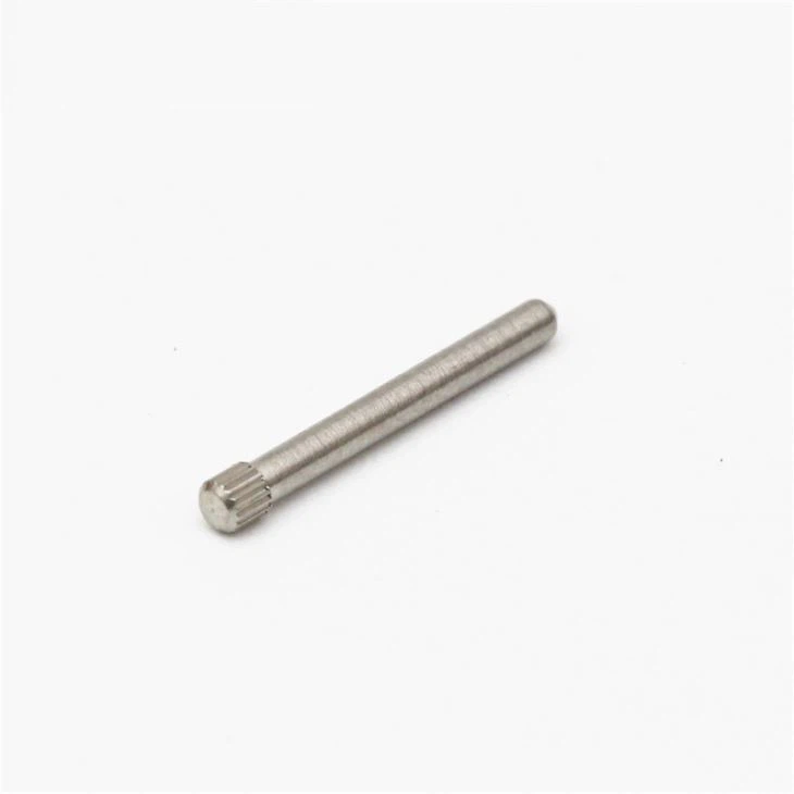 Custom Knurled Dowel Pin CNC Lathe Machine Part