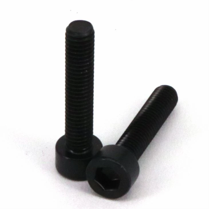 Black carbon steel inner hexagon socket flat head bolt