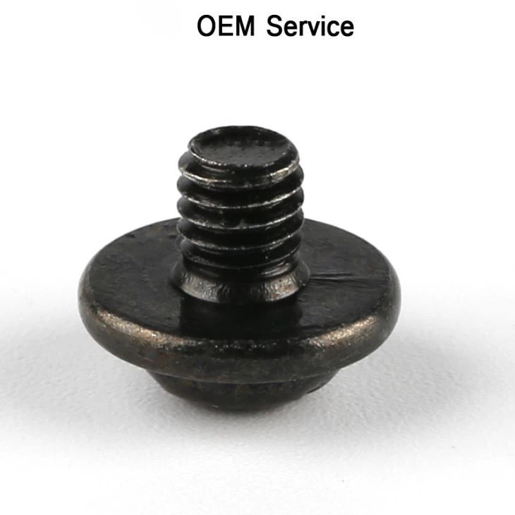 Triangle furniture screw with washer