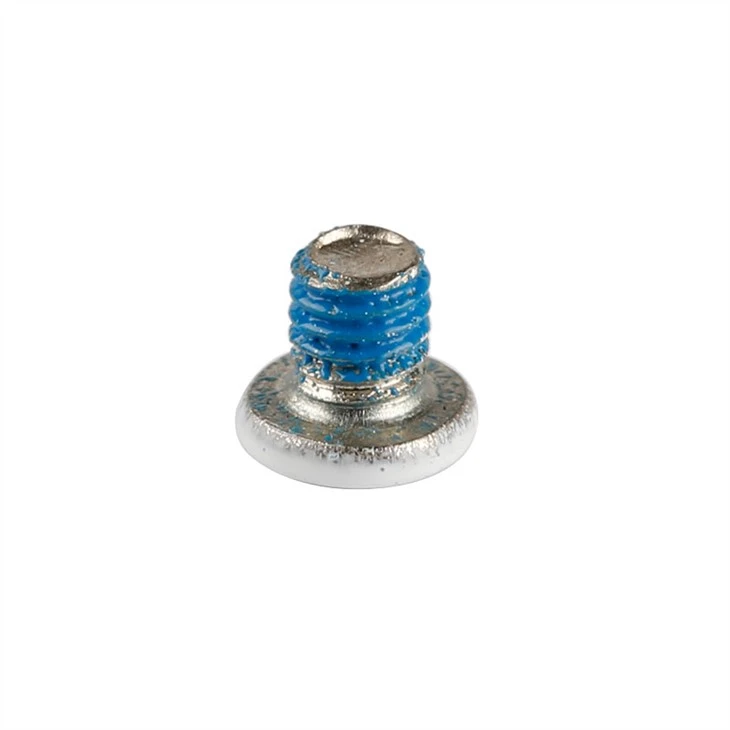 Phillips blue nylok small mini screw