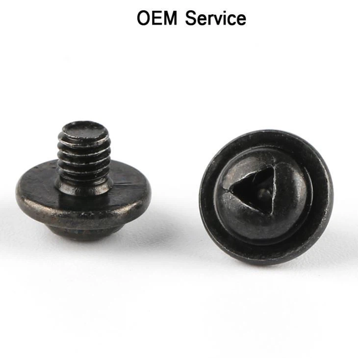 High Strength Black Metal Washer Screws