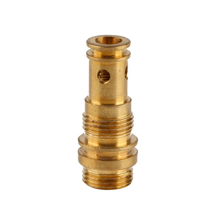 Precision cnc turning brass fittings parts