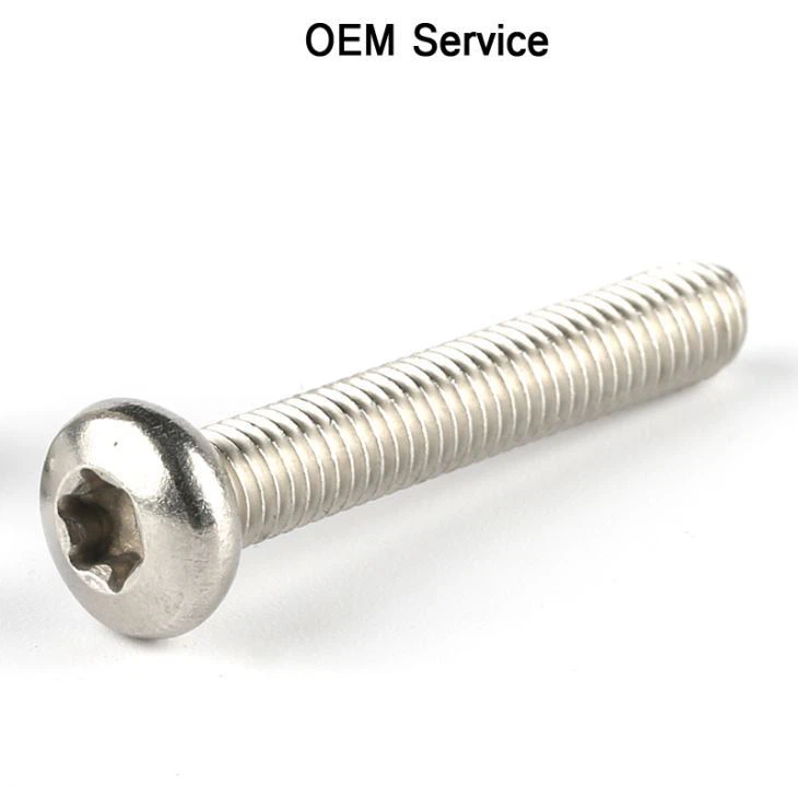 Steel Oval Head Torx Screws