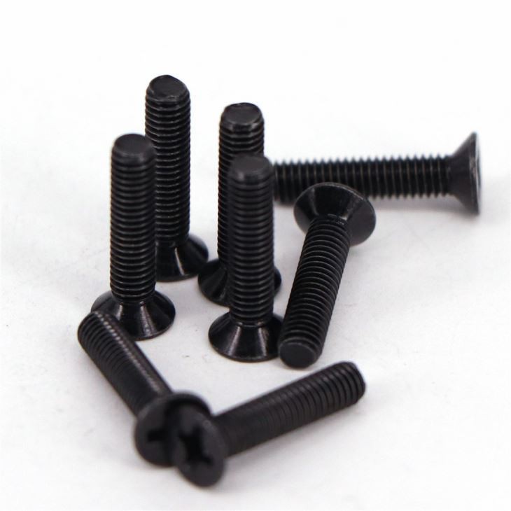 Phillips countersunk flat head machine screw