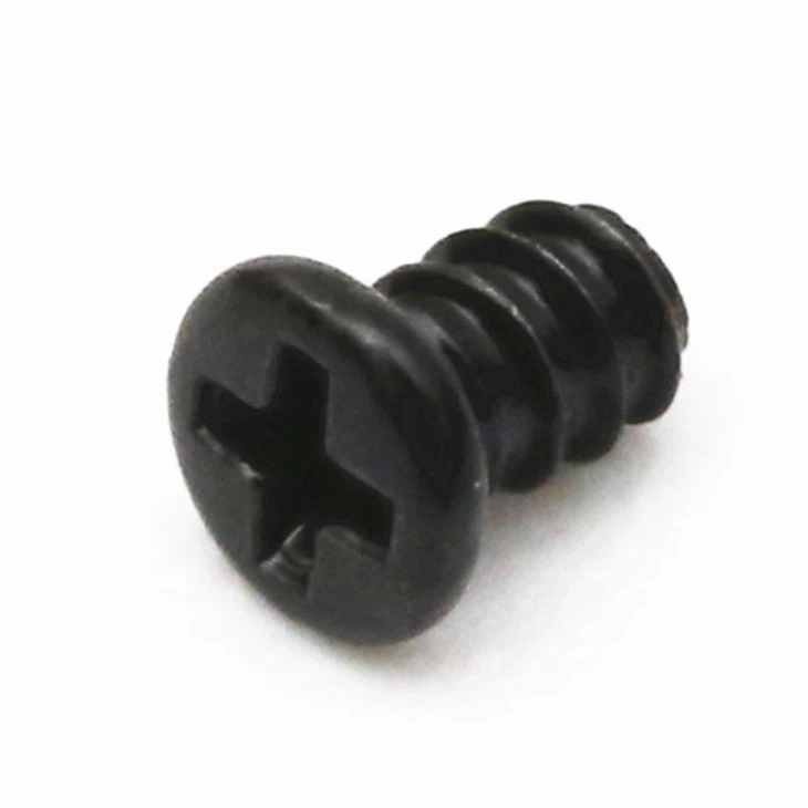 Pan Head Black Zinc M2 Phillips Mini Screw