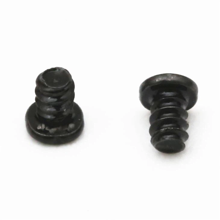 Pan Head Black Zinc M2 Phillips Mini Screw