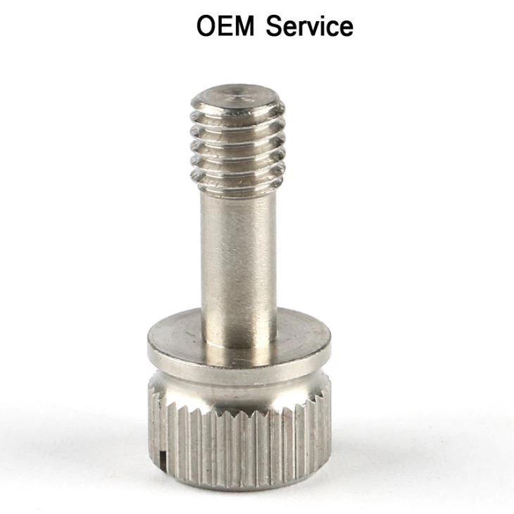 Metal Slotted Flat Thumb Screws