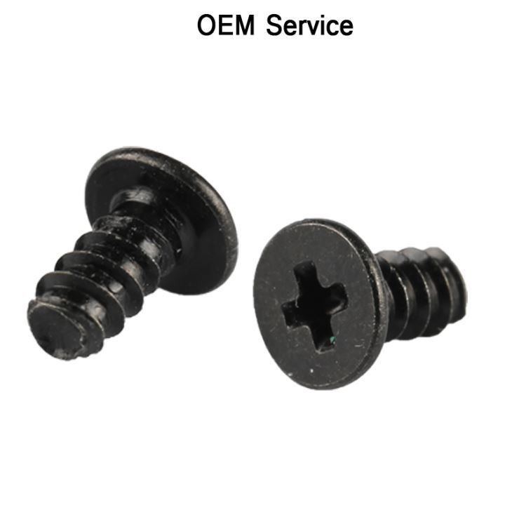 Black Small Self Tapping Screws