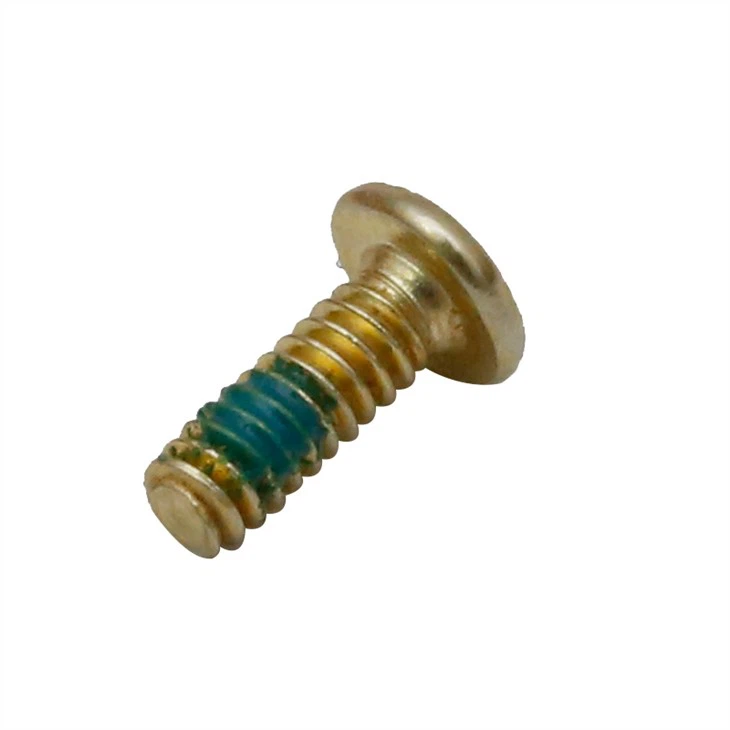 Yellow zinc phillips laptop screw
