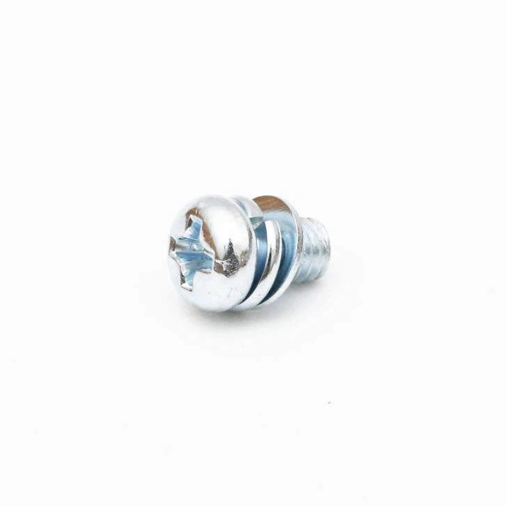 Steel Pan Head Cross Screw With Washers M2-M8