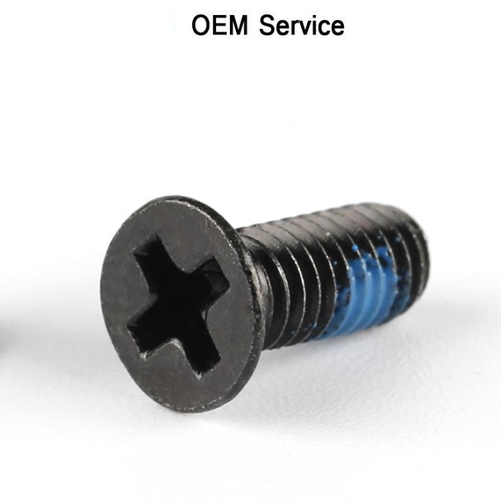 Black Countersunk Head Machine Screw