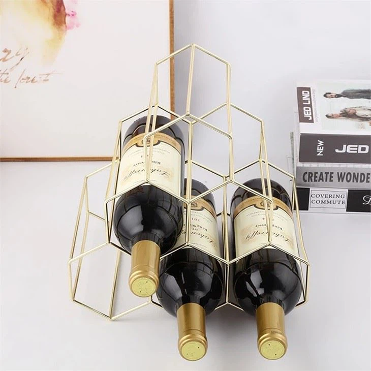 creative durable 6 bottles wine holder