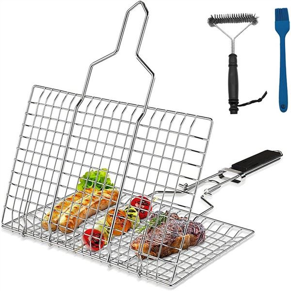 Charcoal Companion Fish Grilling Basket
