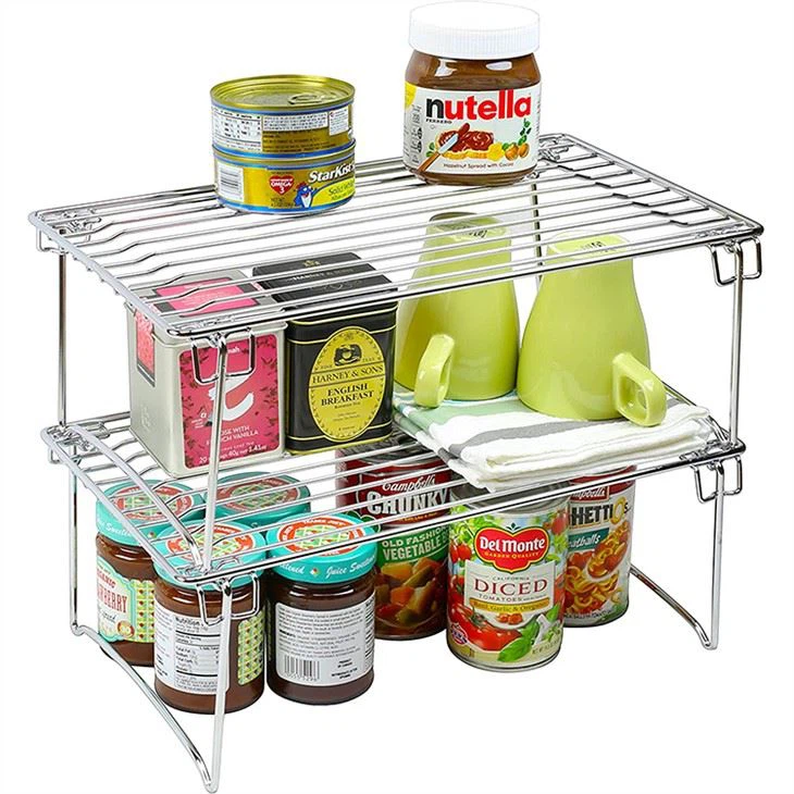 Stackable Kitchen Cabinet Organizer